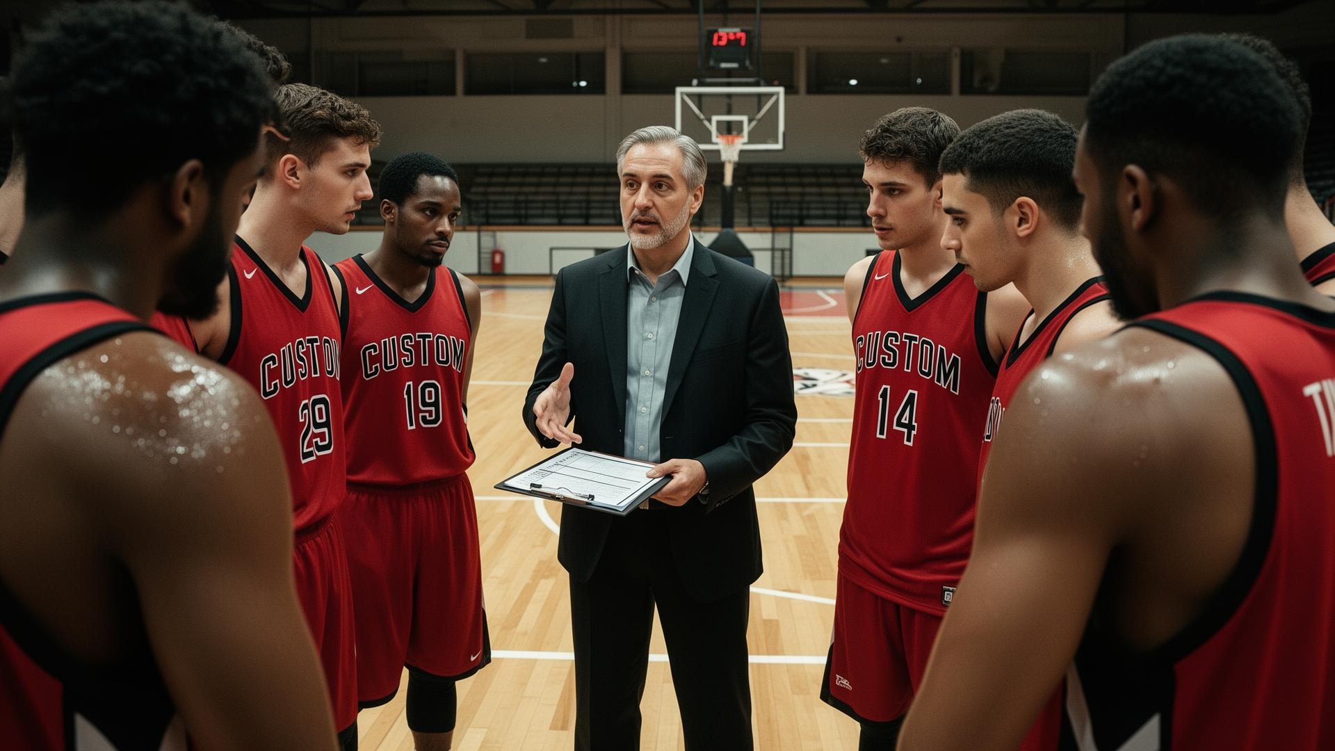 Coach huddle · timeout