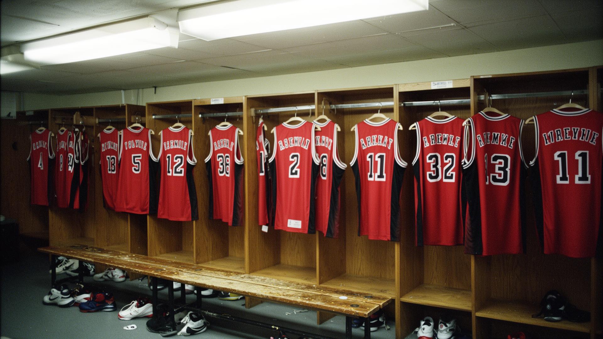 Locker room · Roosevelt HS